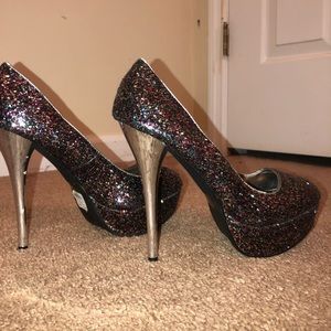 prom / special occasion platform high heels